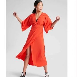 Athleta Calistoga Wrap Dress
